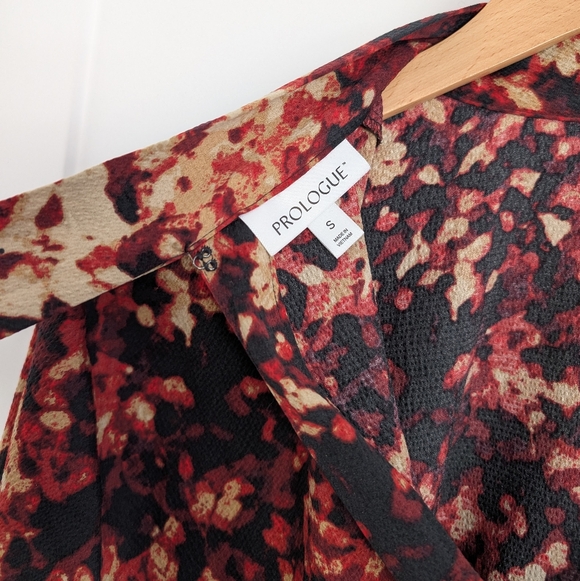 ✨4 for 12 Prologue Tie-Neck Blouse Size Small - Picture 6 of 10